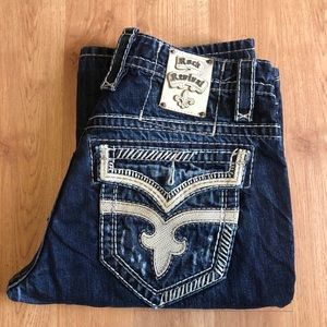 Rock revival jeans men size 33